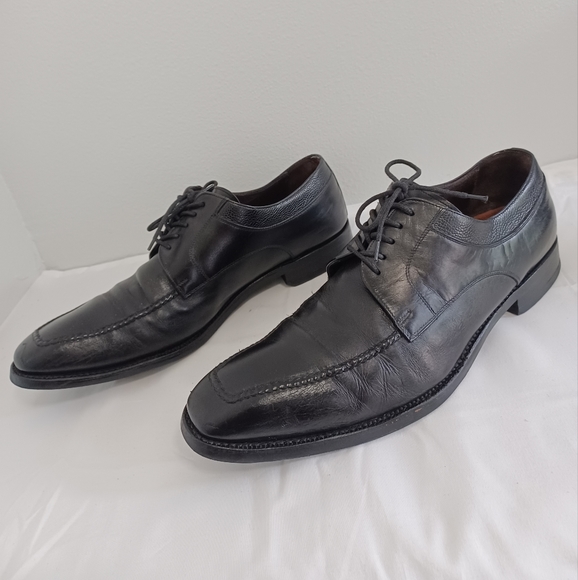 Allen Edmonds Black leather lace up dress mens shoes size 13 - Picture 7 of 13